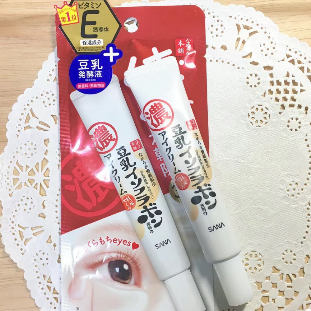 Sana Nameraka Honpo Soy Milk Isoflavone Eye Plump Cream 20g