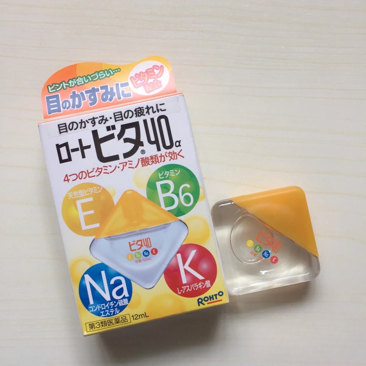 ROHTO VITA Vitamin 40a Eye Drops 12ml