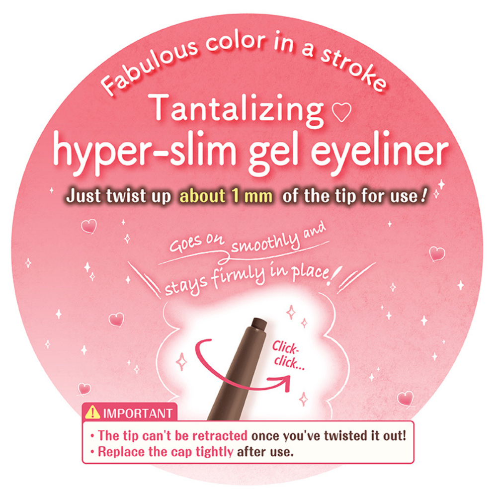 
                  
                    Canmake Creamy Touch Liner Gel-type Eyeliner 01 Deep Black
                  
                