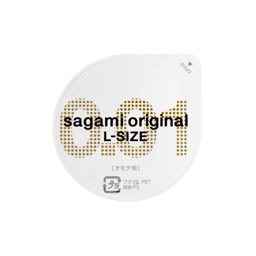 
                  
                    3 Boxes Japan Product SAGAMI Condoms Original 001 L Size 10 Pcs
                  
                