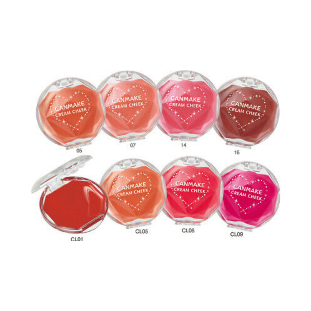 
                  
                    【Choose Your Color】CANMAKE Cream Cheek Blush New Face Color CL05、CL01、17、16
                  
                