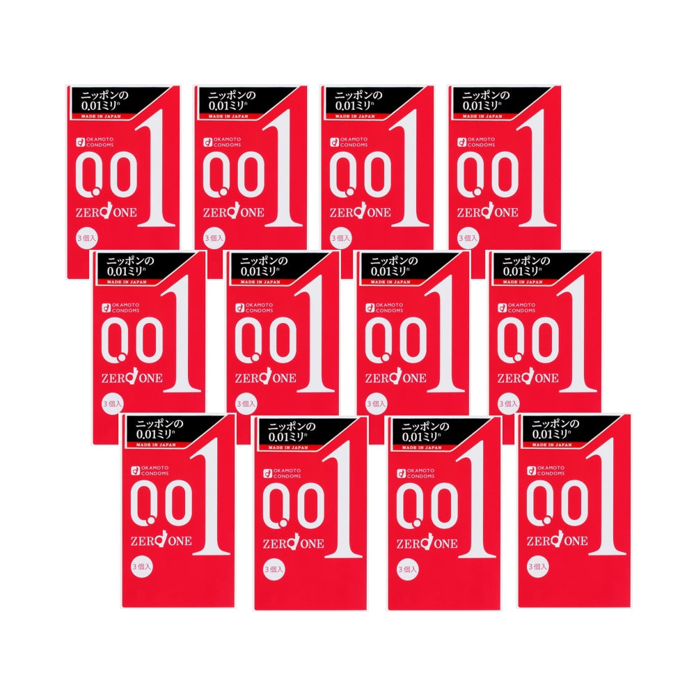 
                  
                    【Bulk Buy】OKAMOTO 001 Original Package 0.01mm Condoms Standard Size 3 Piece (12 Packs) with Free shipping
                  
                