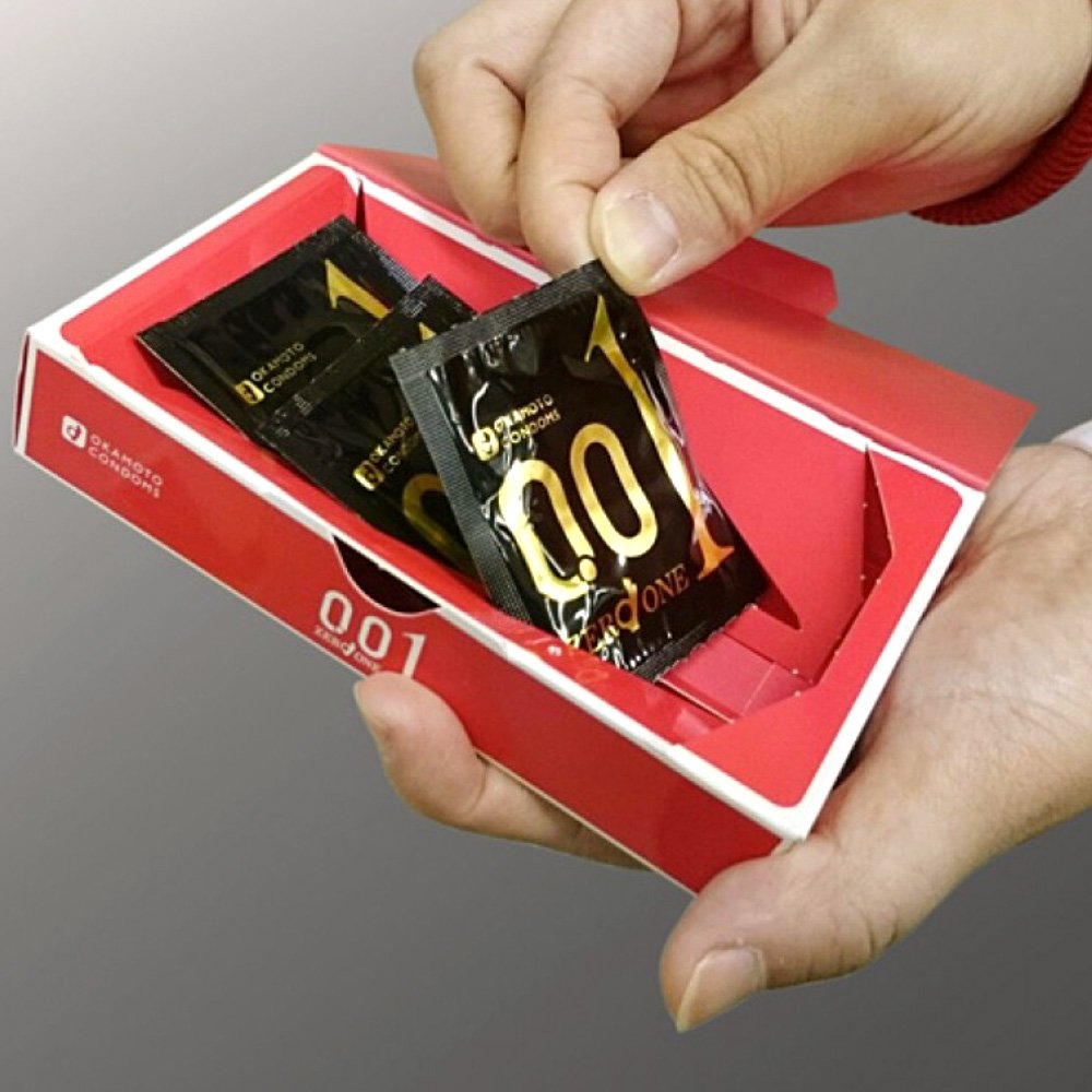 
                  
                    OKAMOTO 001 Original Package 0.01mm Condoms Standard Size 3 Piece
                  
                