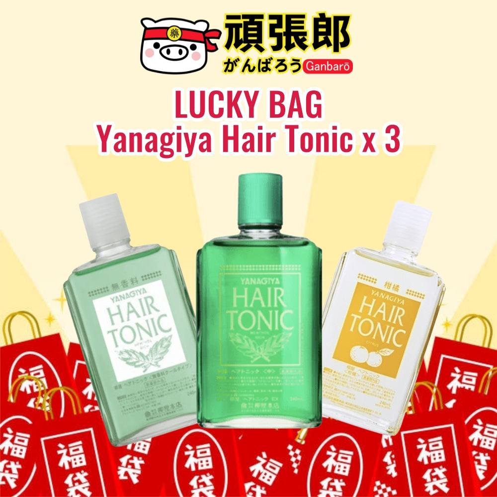 
                  
                    Yanagiya Hair Tonic 240ml 3 Packs Combo
                  
                