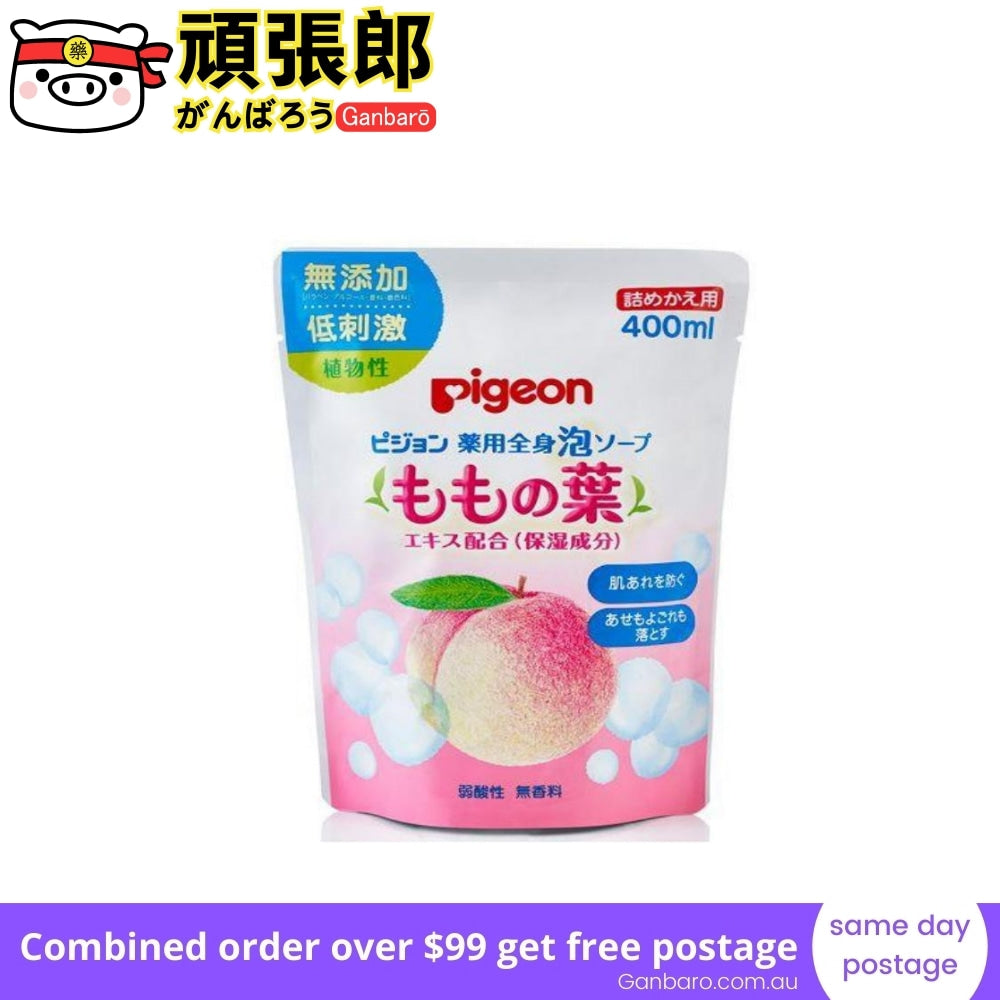 
                  
                    Pigeon Medicated Peach Leaf Baby Body Form Wash 400ml (Refill)
                  
                