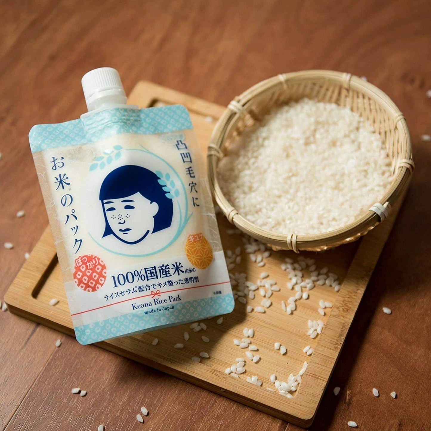 
                  
                    JAPAN ISHIZAWA LABS KEANA NADESHIKO Moisture Rice Pack 170g
                  
                