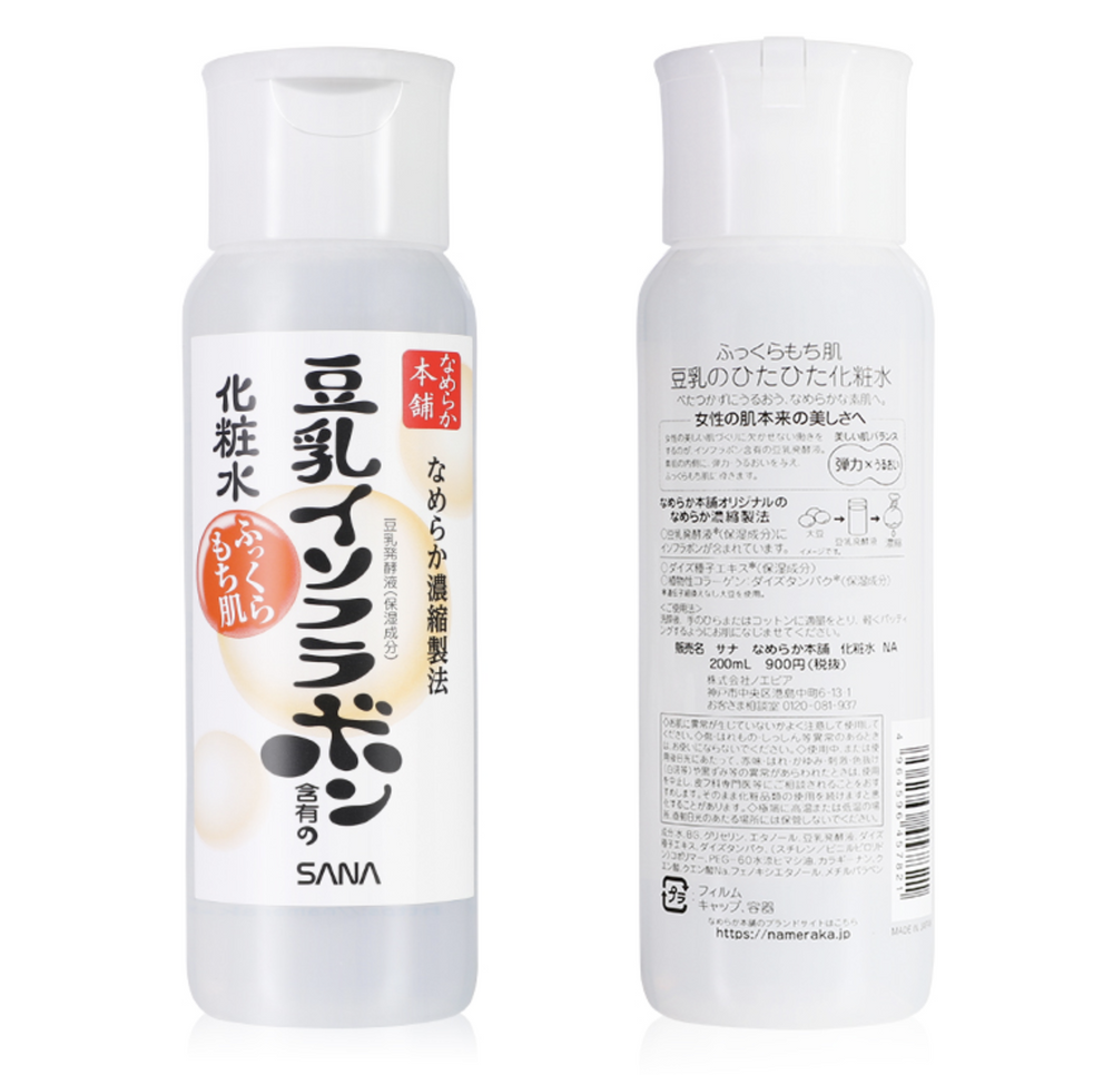 
                  
                    JAPAN NAMERAKA HONPO SANA Soy Milk Moisture Toner 200ml
                  
                