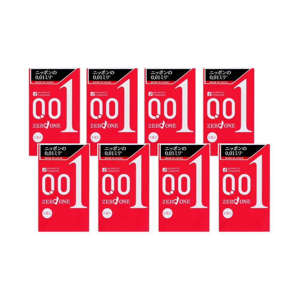 
                  
                    【Bulk Buy】OKAMOTO 001 Original Package 0.01mm Condoms Standard Size 3 Piece (8 Packs) with Free shipping
                  
                