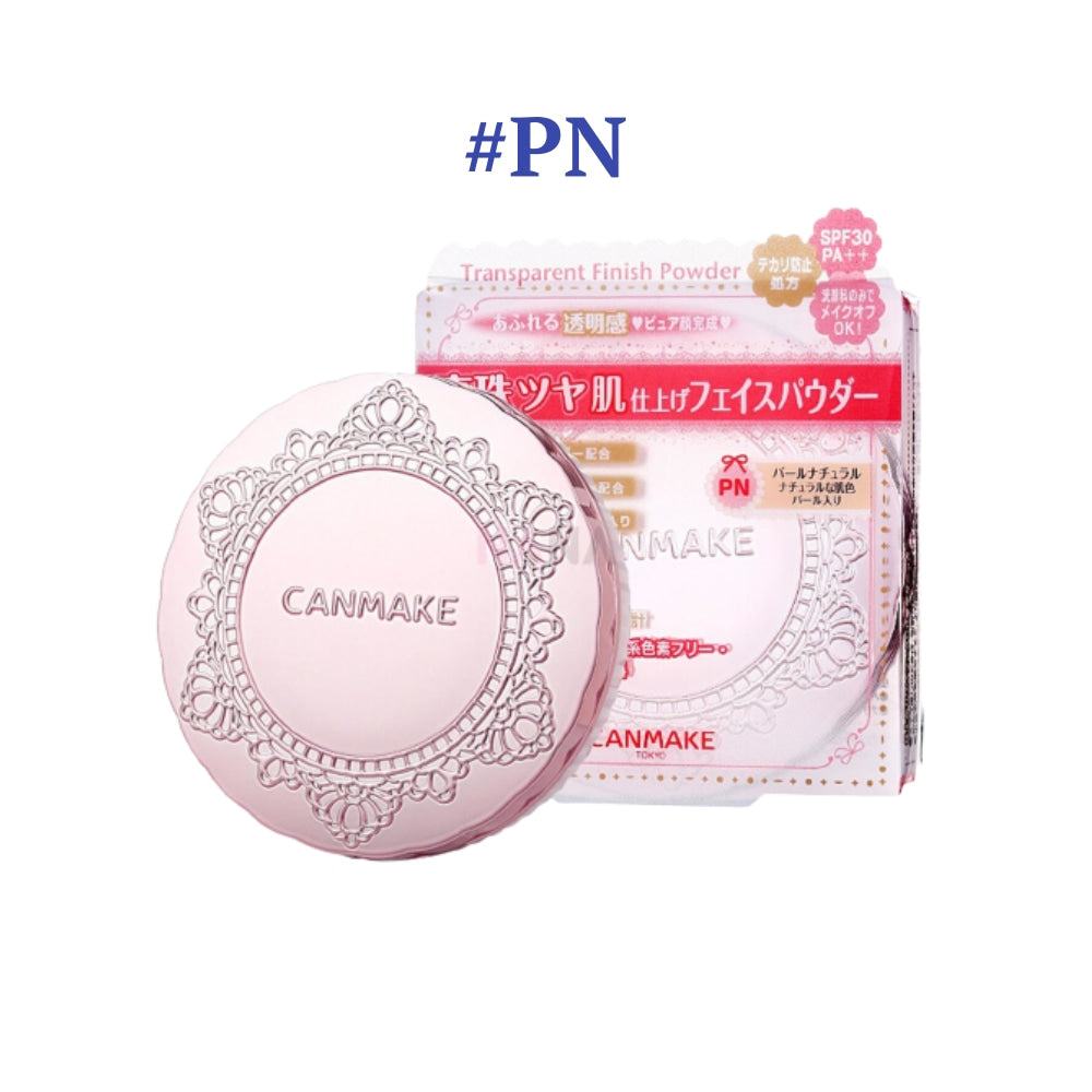 
                  
                    CANMAKE Transparent Finish Powder SPF 30 PA++ PN Pearl Natural
                  
                
