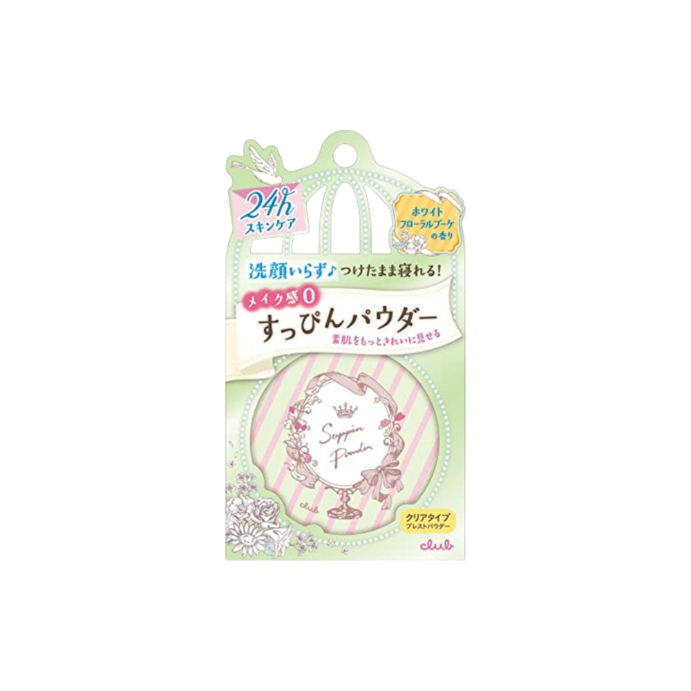 
                  
                    JAPAN CLUB COSMETICS Suppin Pressed Face Powder Green-White Floral 26g
                  
                