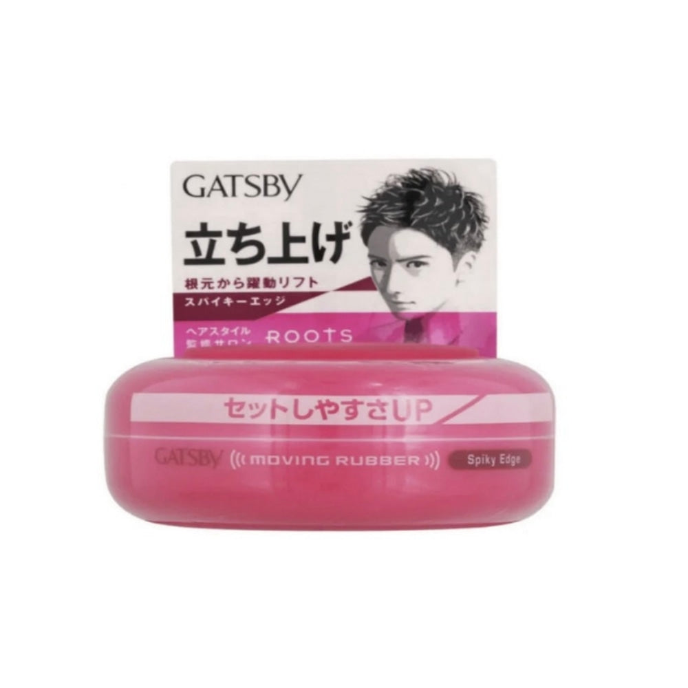
                  
                    GATSBY Moving Rubber Spiky Edge (Pink) Hair Wax 80g
                  
                