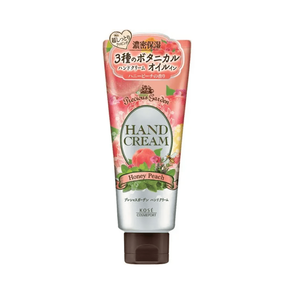 KOSE Precious Garden Hand Cream - Honey Peach 70g