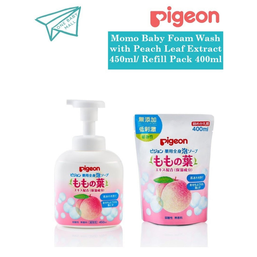 
                  
                    Pigeon Medicated Peach Leaf Baby Body Form Wash 450ml
                  
                
