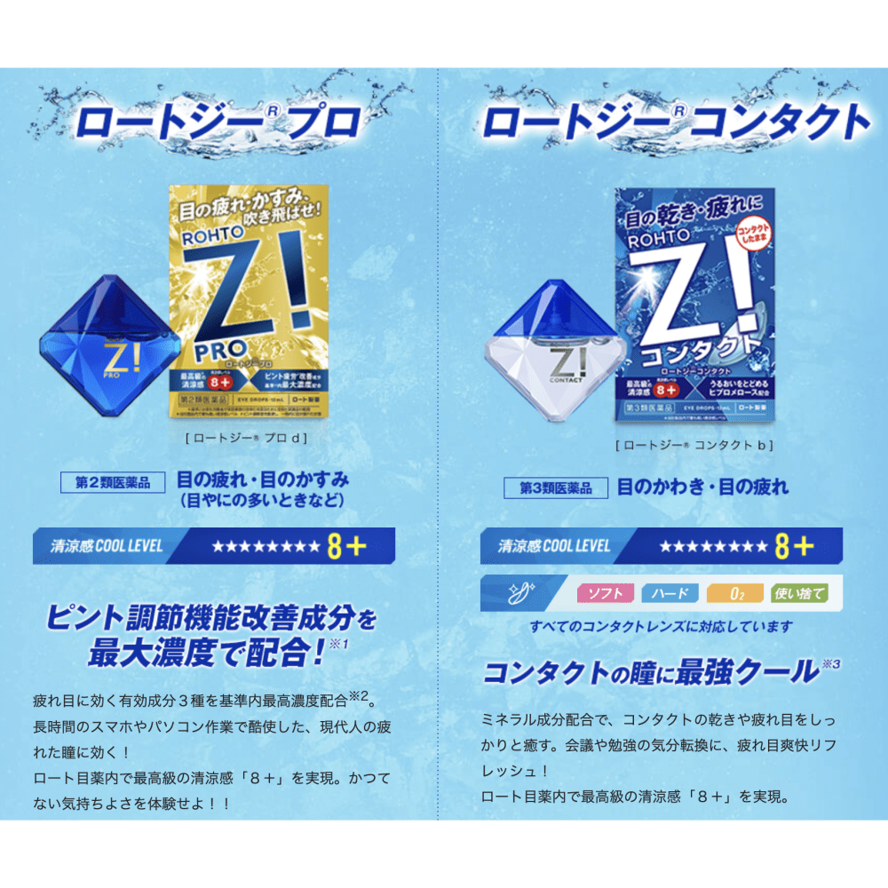 
                  
                    【Bulk Buy】ROHTO Z! PRO Super Cooling (8+) Eye Drops 12ml （3 Packs）
                  
                