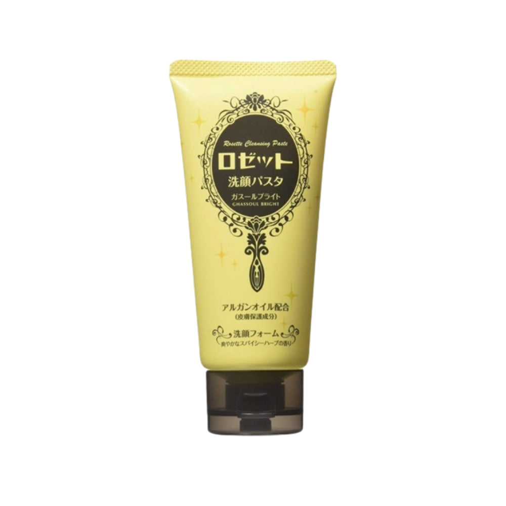 JAPAN ROSETTE Cleansing Paste Ghassoul Bright Cleanser (Yellow) 120g