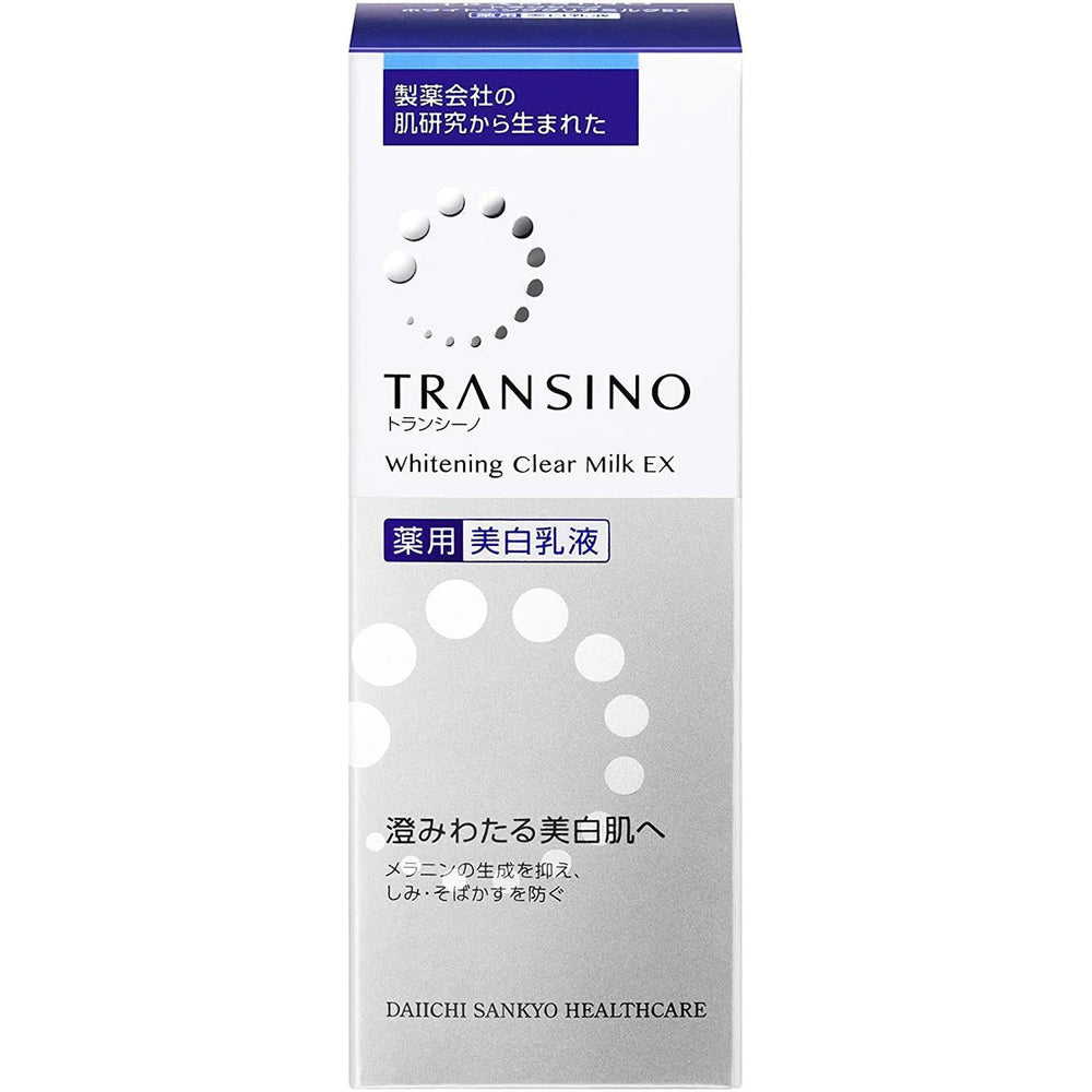 
                  
                    JAPAN TRANSINO Medicated Whitening Clear Milk EX Facial Lotion 100ml
                  
                