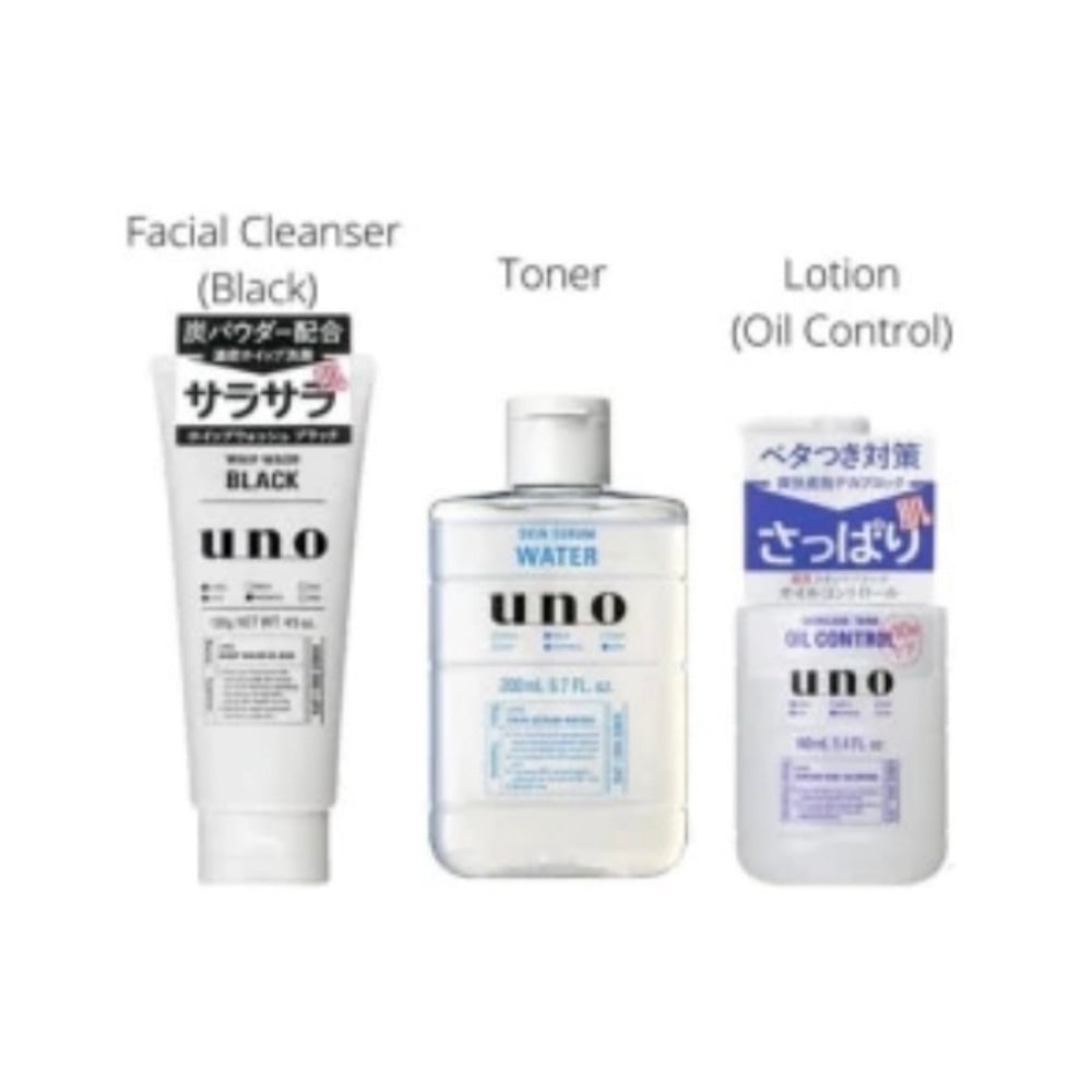 
                  
                    【VALUE SET】SHISEIDO UNO Men's Facial Cleanser +Toner+Lotion (Oil Control)Set
                  
                