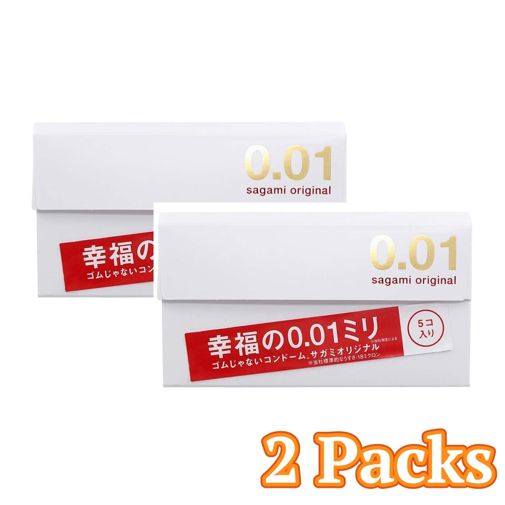 
                  
                    2 Boxes Japan Products sagami 001 original condoms 0.01mm （10 pieces）
                  
                