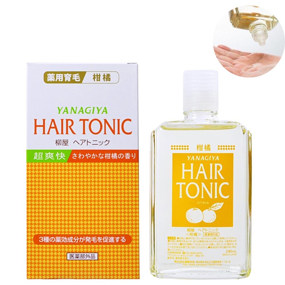 
                  
                    【Bulk Buy】YANAGIYA Hair Tonic Citrus Cool Type 240ml (3 Bottles)
                  
                