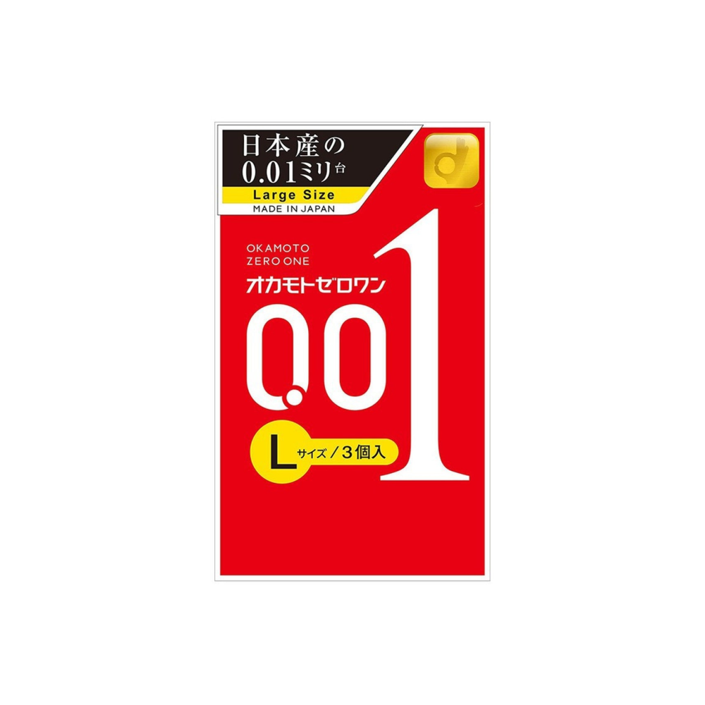 
                  
                    【Bulk Buy】 OKAMOTO 001 Original Package 0.01mm Condoms Large Size 3 Piece (6 Packs) with Free shipping
                  
                